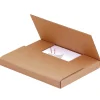 Best Partners Brand 11 3/4" x 10 1/2" x 2 1/2" Easy-Fold Mailers, 50/Bundle (M11102BFK)
