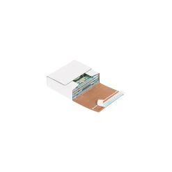 Online Unbranded 5 3/4" x 5 1/16" x 1 3/4", Self-Seal CD Mailers, White, 200/Bundle (MM1002)