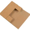 Discount Partners Brand 7 1/2" x 5 1/2" x 2" Easy-Fold Mailers, 50/Bundle (M752BFK)