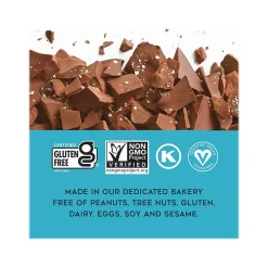 88 Acres Sweet 'N' Salty Gluten-Free Dark Chocolate/Sea Salt Seed and Oat Bar, 1.6 oz., 9 Bars/Box (310001)