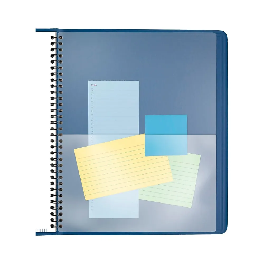 2025 Planners|AT-A-GLANCE 2025-2026 9" x 11" Monthly Planner, Faux Leather Cover, Blue (70-250-20-25)