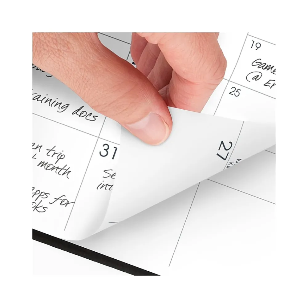 2025 Planners|AT-A-GLANCE 2025-2026 3.5" x 6" Monthly Planner, Faux Leather Cover, Black (70-024-05-25)