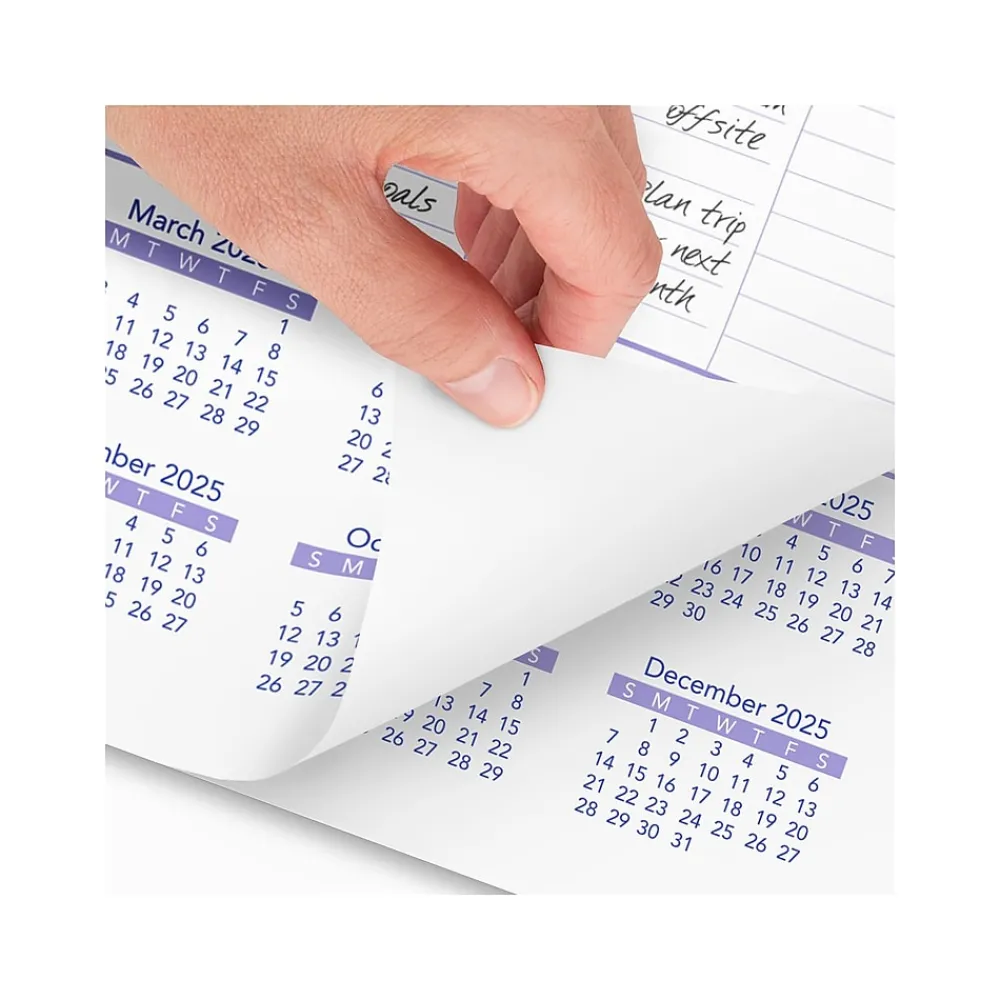 2025 Calendars|AT-A-GLANCE 2025 12" x 17" Monthly Wall Calendar, (PM2-28-25)