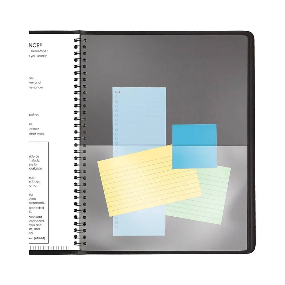 2025 Planners|AT-A-GLANCE 2025 8.25" x 11" Weekly Appointment Book, Faux Leather Cover, Black (70-950-05-25)