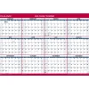 2025 Calendars|AT-A-GLANCE 2025 36" x 24" Yearly Wall Calendar, Reversible, White/Red (PM212-28-25)