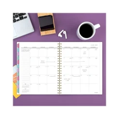 Academic Planners|AT-A-GLANCE 2024-2025 BADGE Floral 8.5