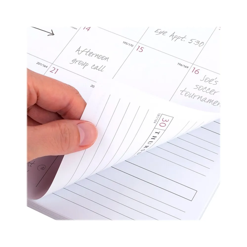 Academic Planners|AT-A-GLANCE 2024-2025 BADGE Floral 8.5" x 11" Academic Weekly & Monthly Planner, Plastic Cover, Multicolor (1710F-905A-25)