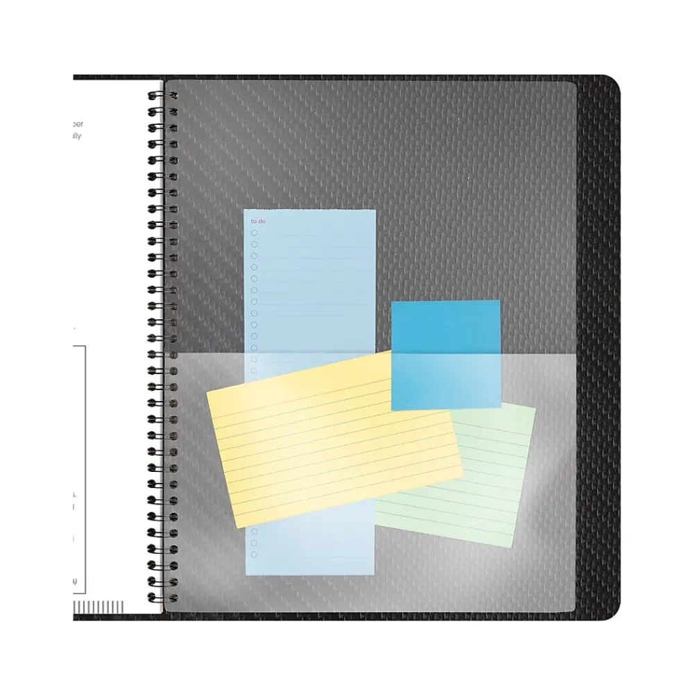 2025 Planners|AT-A-GLANCE 2025 Contemporary 9" x 11" Monthly Planner, Faux Leather Cover, Charcoal (70-260X-45-25)