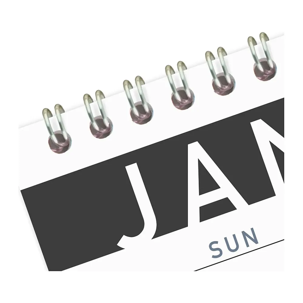 2025 Calendars|AT-A-GLANCE 2025 Contemporary 15" x 12" Monthly Wall Calendar, White/Black (PM8X-28-25)