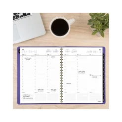 2025 Planners|AT-A-GLANCE 2025 Contemporary 8.25" x 11" Weekly & Monthly Planner, Faux Leather Cover, Purple (70-940X-14-25)