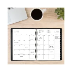 2025 Planners|AT-A-GLANCE 2025 Contemporary 7" x 8.75" Monthly Planner, Faux Leather Cover, Black (70-120X-05-25)