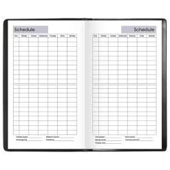 Academic Planners|AT-A-GLANCE 2024-2025 DayMinder 3.5" x 6" Academic Weekly Planner, Black (AY48-00-25)