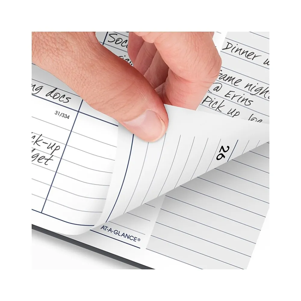 2025 Planners|AT-A-GLANCE 2025 DayMinder 8.5" x 11" Monthly Planner, Poly Cover, Gray (GC470-07-25)