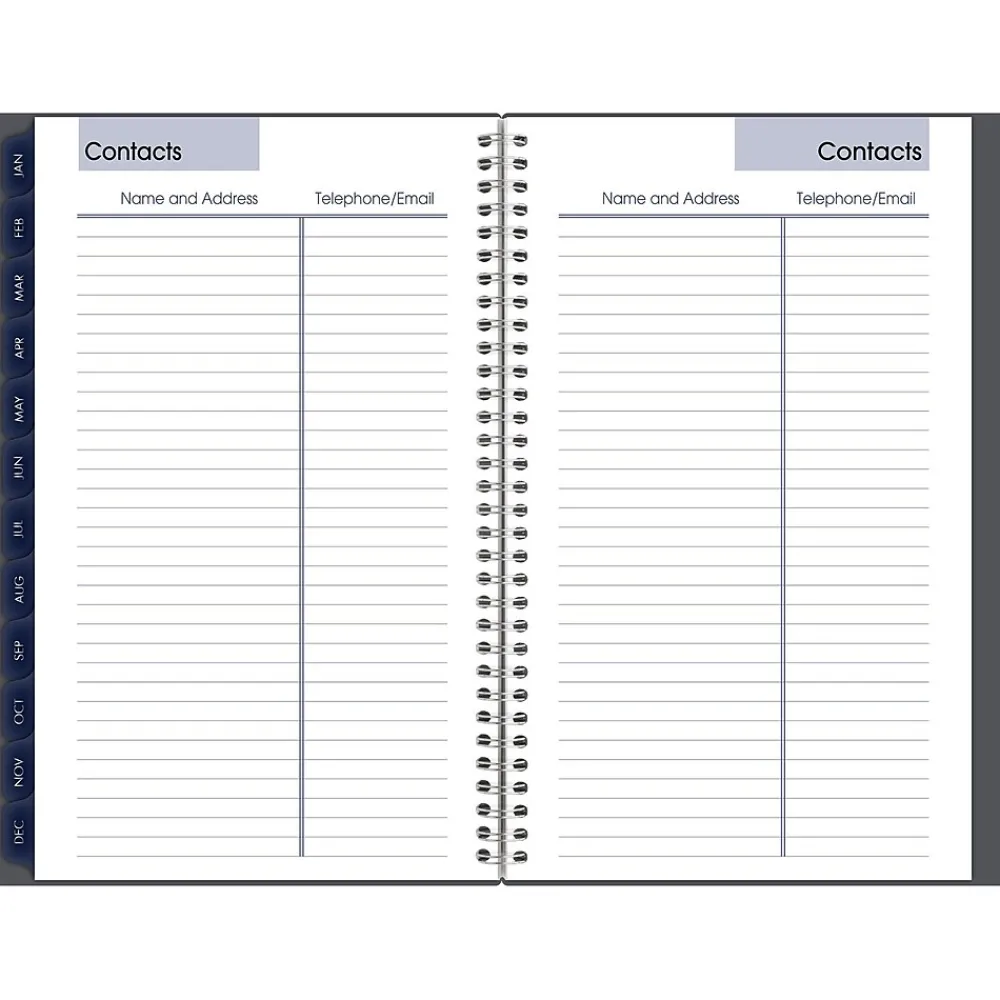2025 Planners|AT-A-GLANCE 2025 DayMinder 5" x 8" Weekly & Monthly Planner, Plastic Cover, Gray (GC200-07-25)