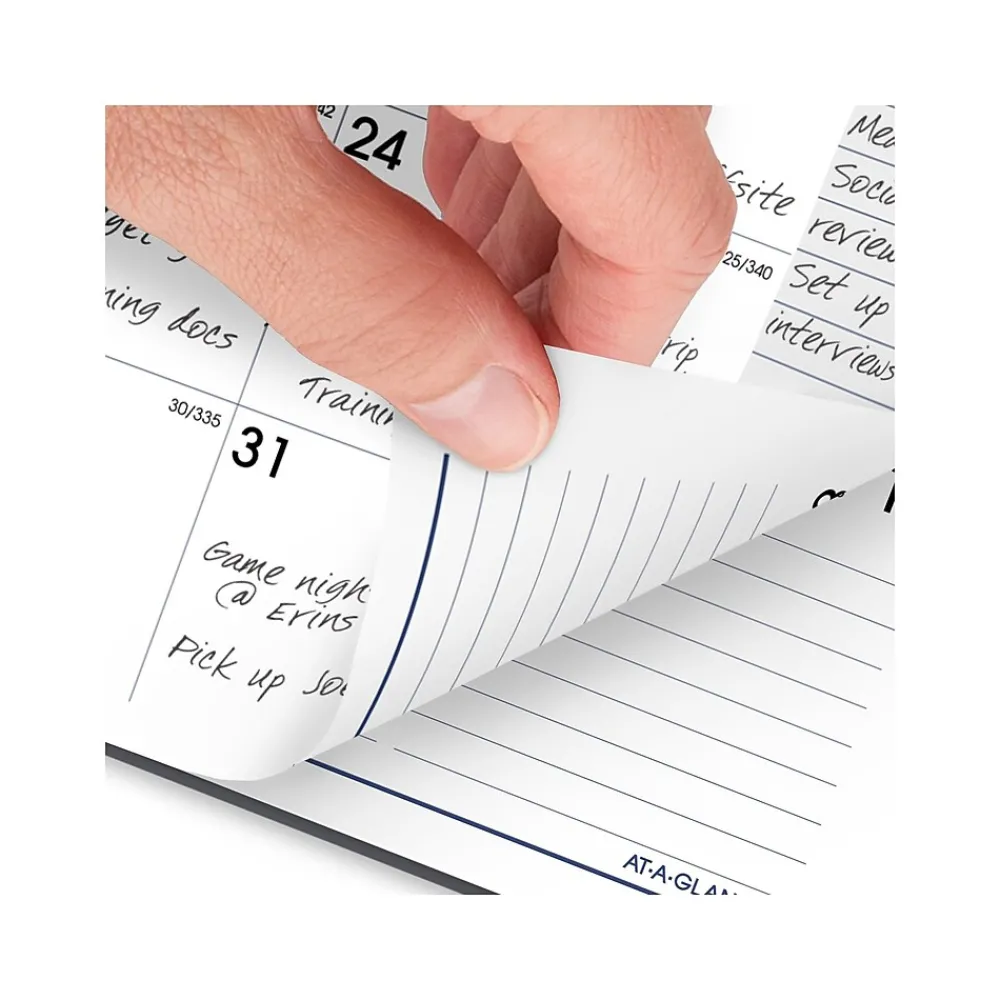 2025 Planners|AT-A-GLANCE 2025 DayMinder 5" x 8" Weekly & Monthly Planner, Plastic Cover, Gray (GC200-07-25)