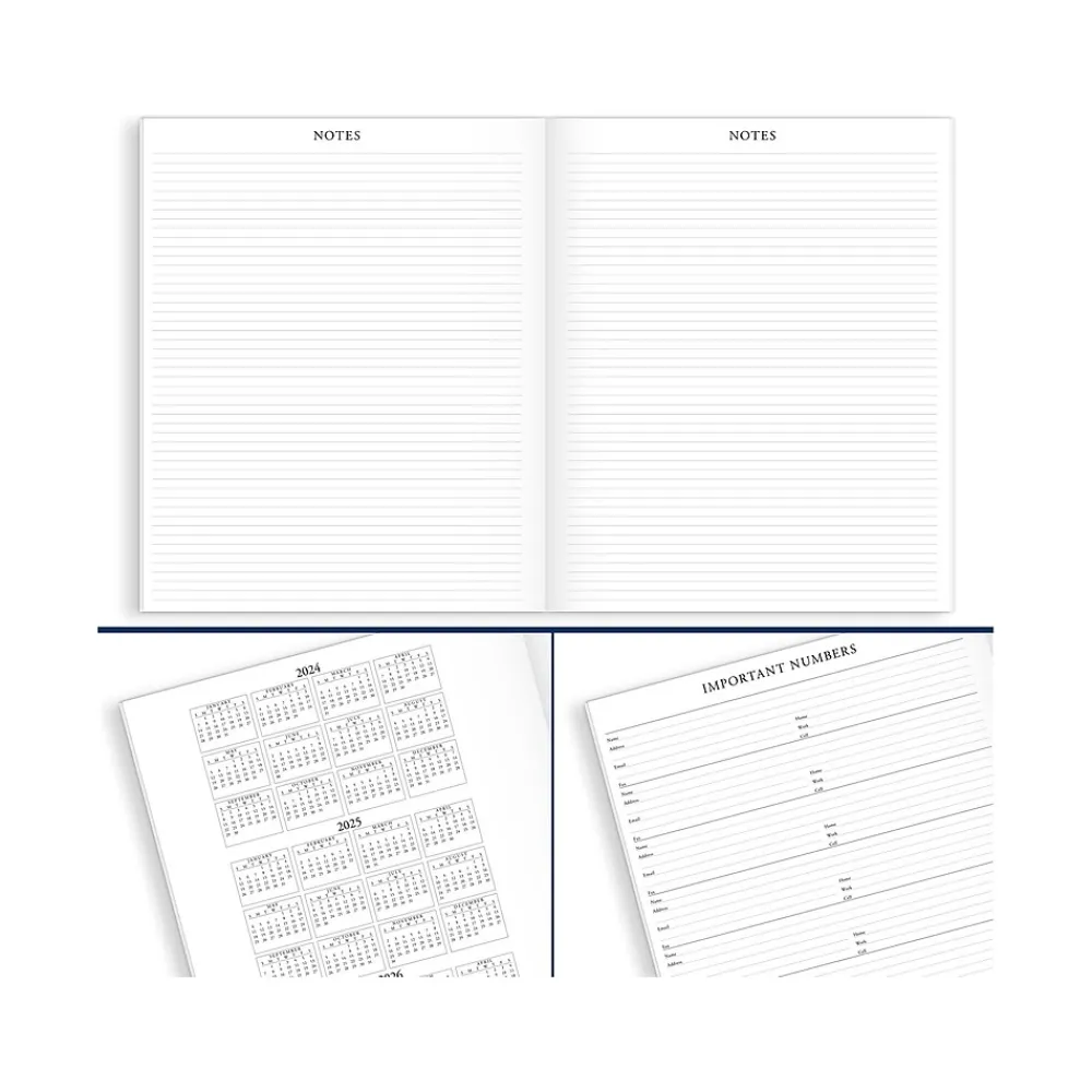 Calendars & Planners Refills|AT-A-GLANCE 2025 Executive 11" x 9" Monthly Padfolio Refill, White/Black (70-909-10-25)