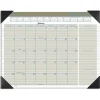 2025 Calendars|AT-A-GLANCE 2025 Executive 21.75" x 17" Monthly Desk Pad Calendar, Green/White (HT1500-25)