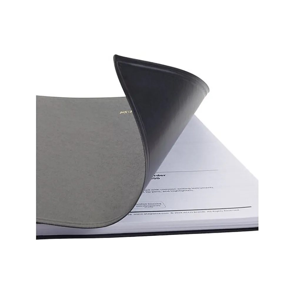 2025 Planners|AT-A-GLANCE 2025 Large Print 8.25" x 11" Weekly Appointment Book, Faux Leather Cover, Black (70-LP01-05-25)