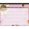 2025 Calendars|AT-A-GLANCE 2025 Paper Flowers 21.75" x 17" Monthly Desk Pad Calendar, Pink/Brown (5035-25)