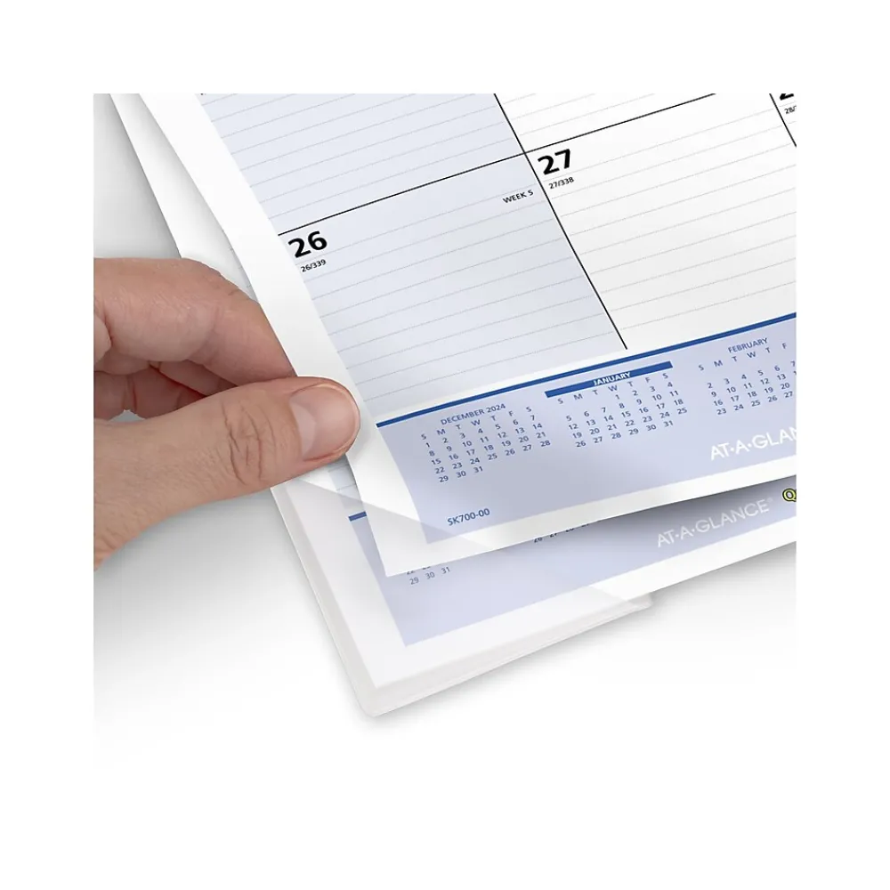 2025 Calendars|AT-A-GLANCE 2025 QuickNotes 21.75" x 17" Monthly Desk Pad Calendar (SK700-00-25)