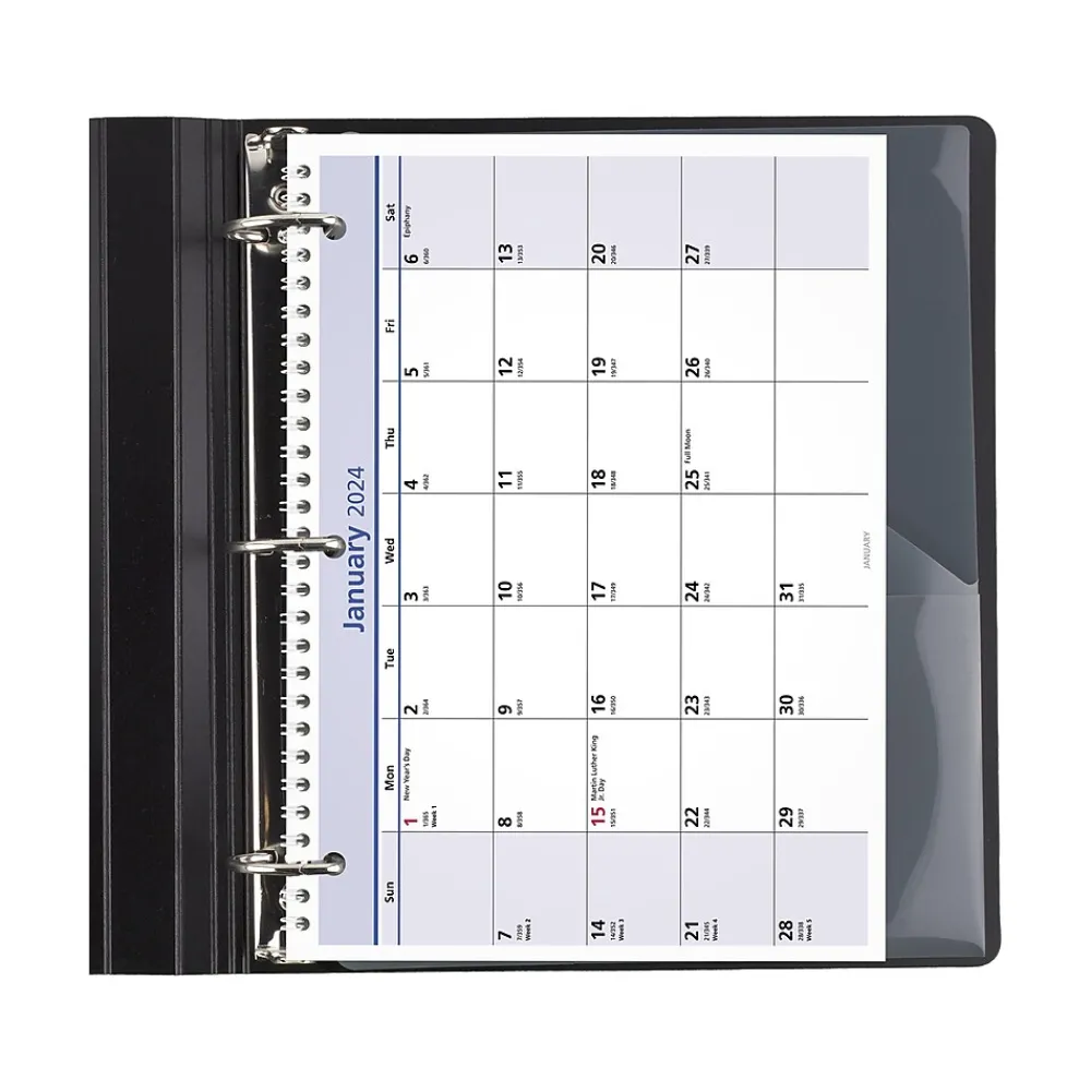 2025 Calendars|AT-A-GLANCE 2025 QuickNotes 11" x 8" Monthly Desk or Wall Calendar, (PM50-28-25)