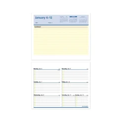 Calendars & Planners Refills|AT-A-GLANCE 2025 QuickNotes Flip-A-Week 7" x 5.5" Weekly Desk Calendar Refill, Multicolor (SW706-50-25)