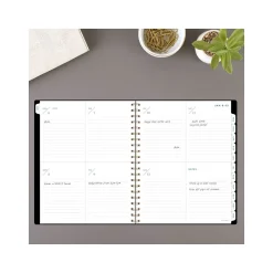 2025 Planners|AT-A-GLANCE 2025 Signature Lite 8.5" x 11" Weekly & Monthly Planner, Poly Cover, Black (YP905L-05-25)