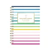 Academic Planners|AT-A-GLANCE 2024-2025 Simplified by Emily Ley Happy Stripe 5.5" x 8.5" Academic Weekly & Monthly Planner, Poly Cover