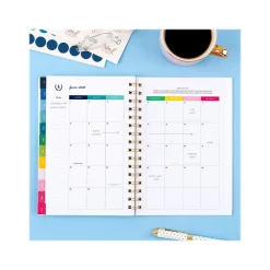 Academic Planners|AT-A-GLANCE 2024-2025 Simplified by Emily Ley Happy Stripe 5.5