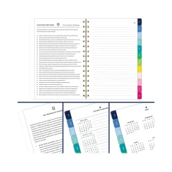 Academic Planners|AT-A-GLANCE 2024-2025 Simplified by Emily Ley Happy Stripe 5.5