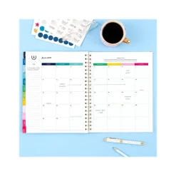 Academic Planners|AT-A-GLANCE 2024-2025 Simplified by Emily Ley Gingham 8.5