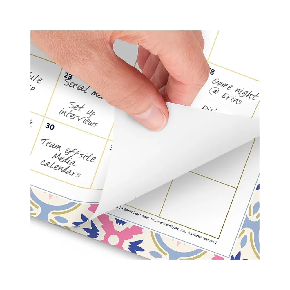 2025 Calendars|AT-A-GLANCE 2025 Simplified by Emily Ley Tile 11" x 8.5" Monthly Wall Calendar (EL35-709-25)