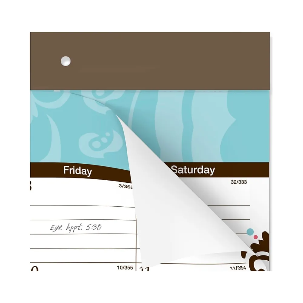 2025 Calendars|AT-A-GLANCE 2025 Suzani 21.75" x 17" Monthly Desk Pad Calendar (SK17-704-25)