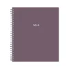 2025 Planners|Blue Sky 2025 8" x 10" Monthly Planner, Plastic Cover, Purple (150780)