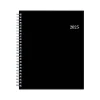 2025 Planners|Blue Sky 2025 7" x 9" Monthly Planner, Plastic Cover, Black (150855)