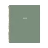 2025 Planners|Blue Sky 2025 8.5" x 11" Weekly & Monthly Planner, Plastic Cover, Linden Green (148236)