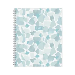 2025 Planners|Blue Sky 2025 Amitza Blue 8.5" x 11" Weekly & Monthly Planner, Plastic Cover, Blue/White (148765-25)