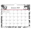 2025 Calendars|Blue Sky 2025 Analeis 11" x 8.75" Monthly Wall Calendar, White/Black (100028-25)
