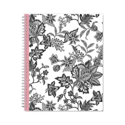 2025 Planners|Blue Sky 2025 Analeis 8.5" x 11" Weekly & Monthly Planner, Plastic Cover, White/Black (100001-25)
