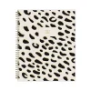 Academic Planners|Blue Sky 2024-2025 Ashley G Leopard Black 8.5" x 11" Academic Weekly & Monthly Planner, Plastic Cover, Black/Beige