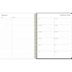 Academic Planners|Blue Sky 2024-2025 Ashley G Leopard Black 8.5