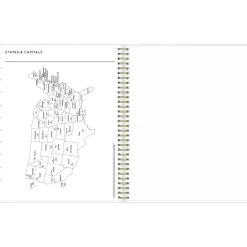 2025 Planners|Blue Sky 2025 Ashley G Marble Purple 8.5