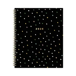 2025 Planners|Blue Sky 2025 Ashley G Small Dots 8.5" x 11" Weekly & Monthly Planner, Plastic Cover, Multicolor (148247)