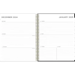 2025 Planners|Blue Sky 2025 Ashley G Small Dots 8.5" x 11" Weekly & Monthly Planner, Plastic Cover, Multicolor (148247)