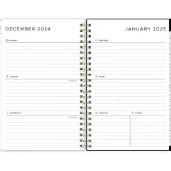 2025 Planners|Blue Sky 2025 Ashley G Small Dots 5" x 8" Weekly & Monthly Planner, Plastic Cover, Multicolor (148248)