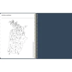 2025 Planners|Blue Sky 2025 Ashlyn Navy 8.5