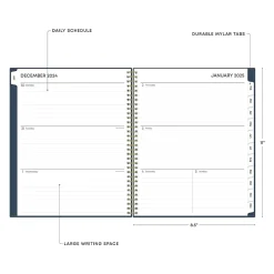 2025 Planners|Blue Sky 2025 Ashlyn Navy 8.5