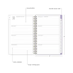 Academic Planners|Blue Sky 2024-2025 Belinda Selene Sienna Lilac 5