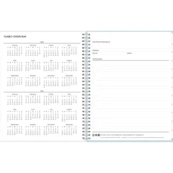 2025 Planners|Blue Sky 2025 Blue Block 8.5