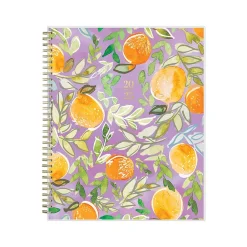 2025 Planners|Blue Sky 2025 Britt Mills Citrus Sunrise 8.5" x 11" Weekly & Monthly Planner, Plastic Cover, Multicolor (148026)